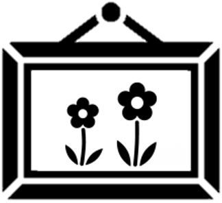 絵画のイラスト