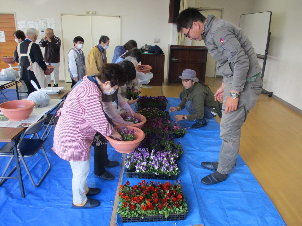 12月『花の寄せ植え』の画像2