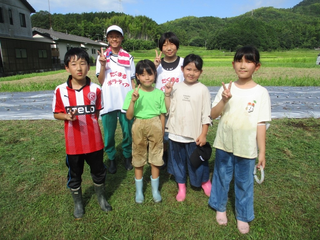 ​参加してくれた小・中学生​の画像
