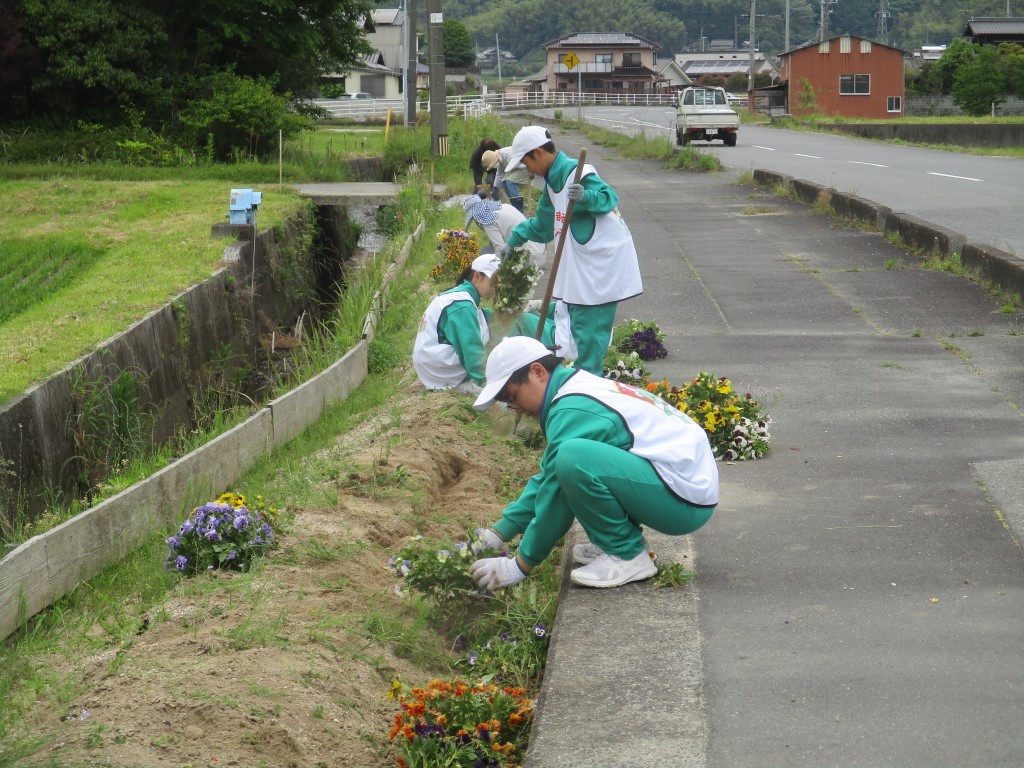田布施中ボランティアも大活躍の画像