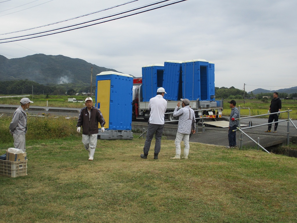 トイレ設置の画像