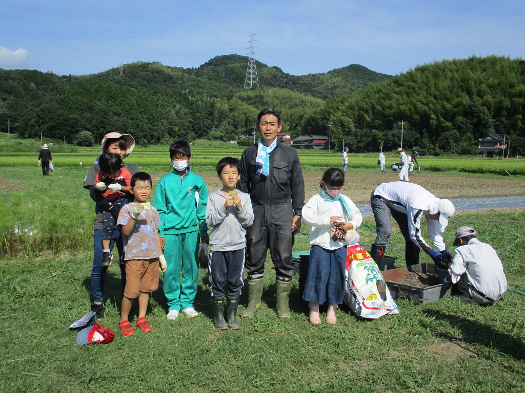 東小の子ども達も参加の画像