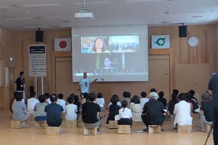 防災学習（能登半島地震について）の画像