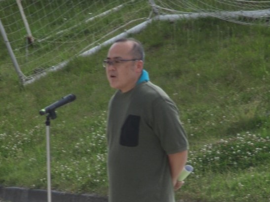 開会の辞　吉見将之の画像