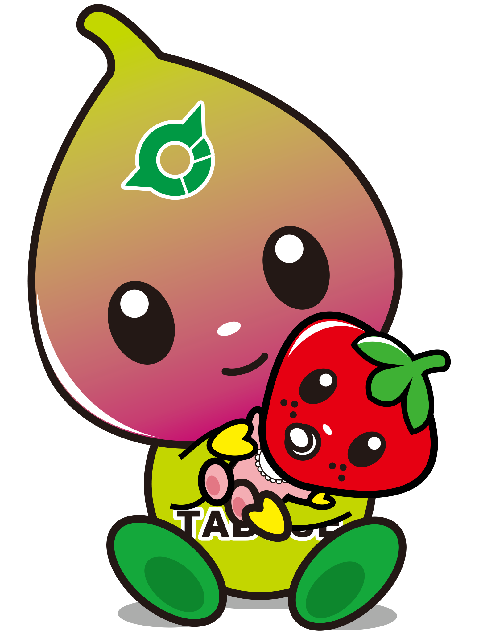 たぶちゃんとらぶちゃんの画像