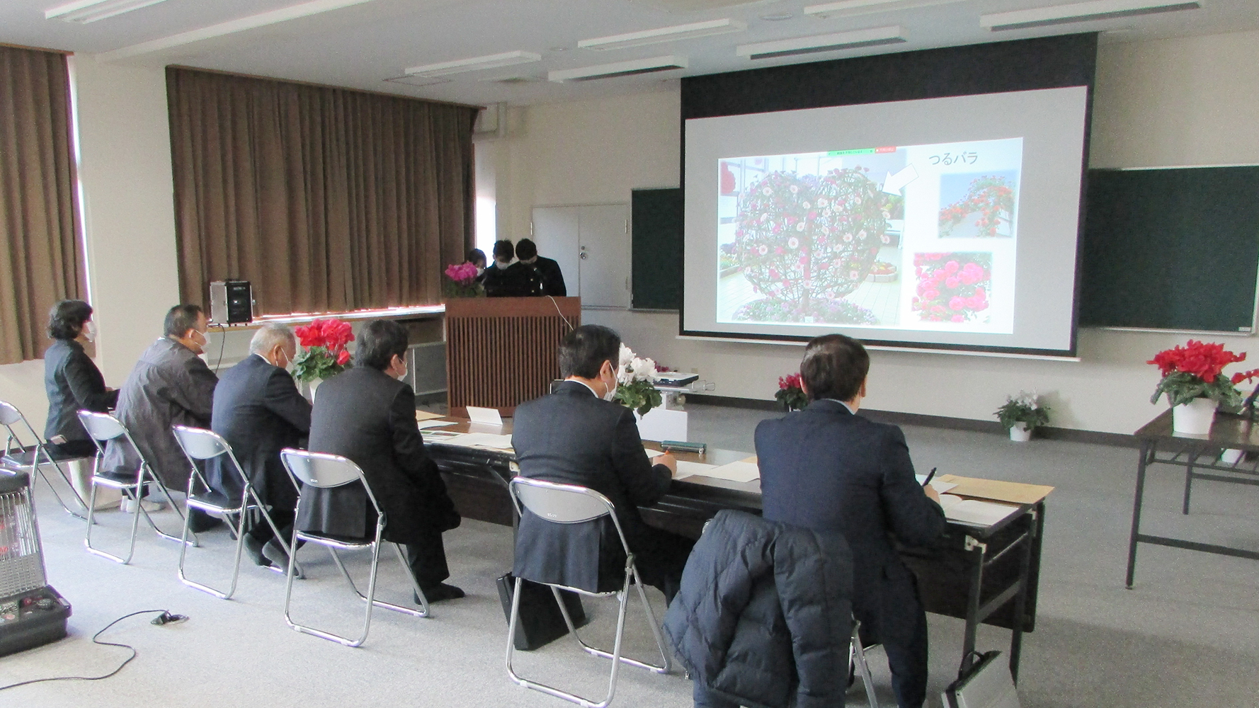 プレゼン大会の様子の写真です