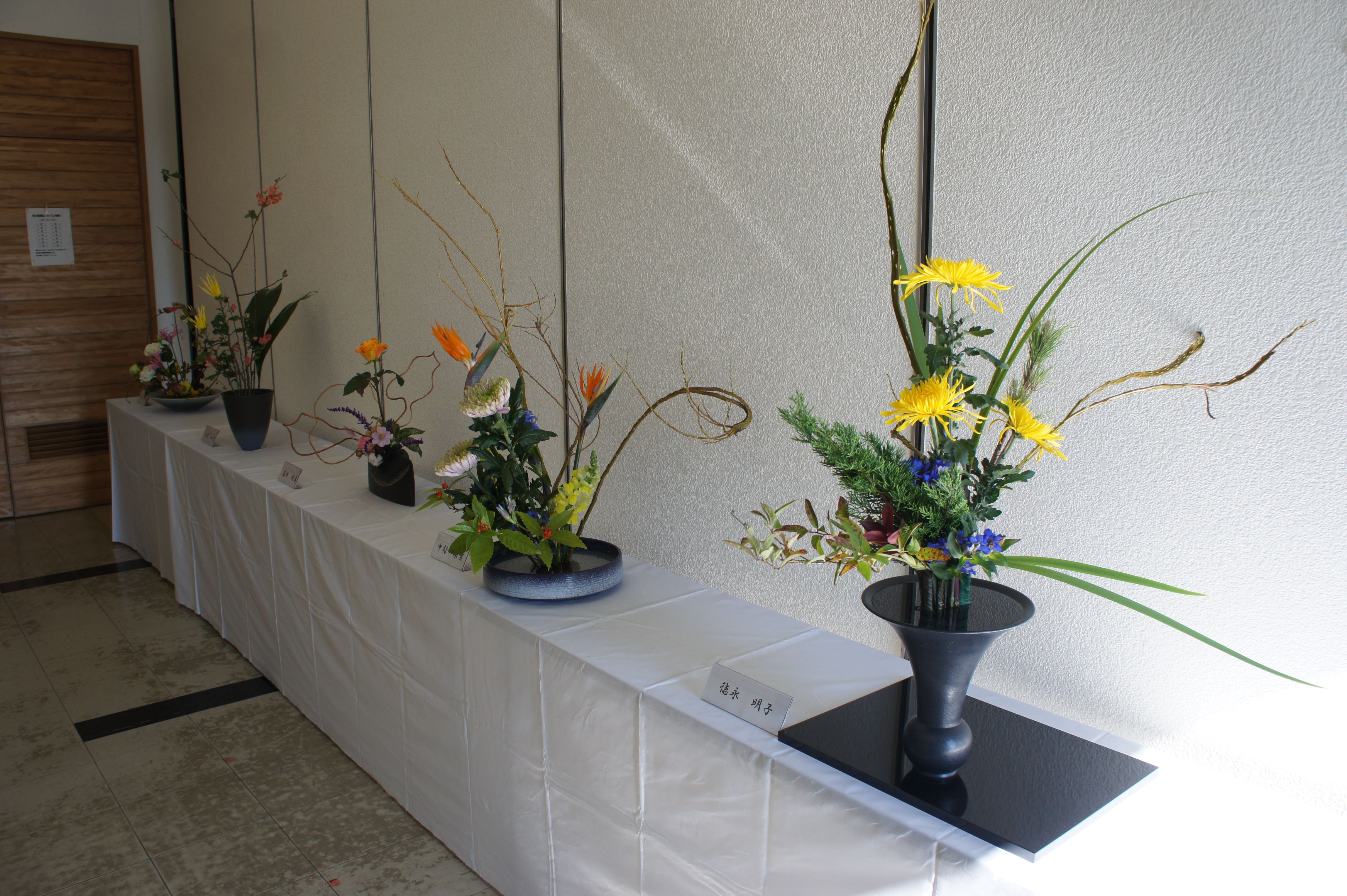 生け花教室写真