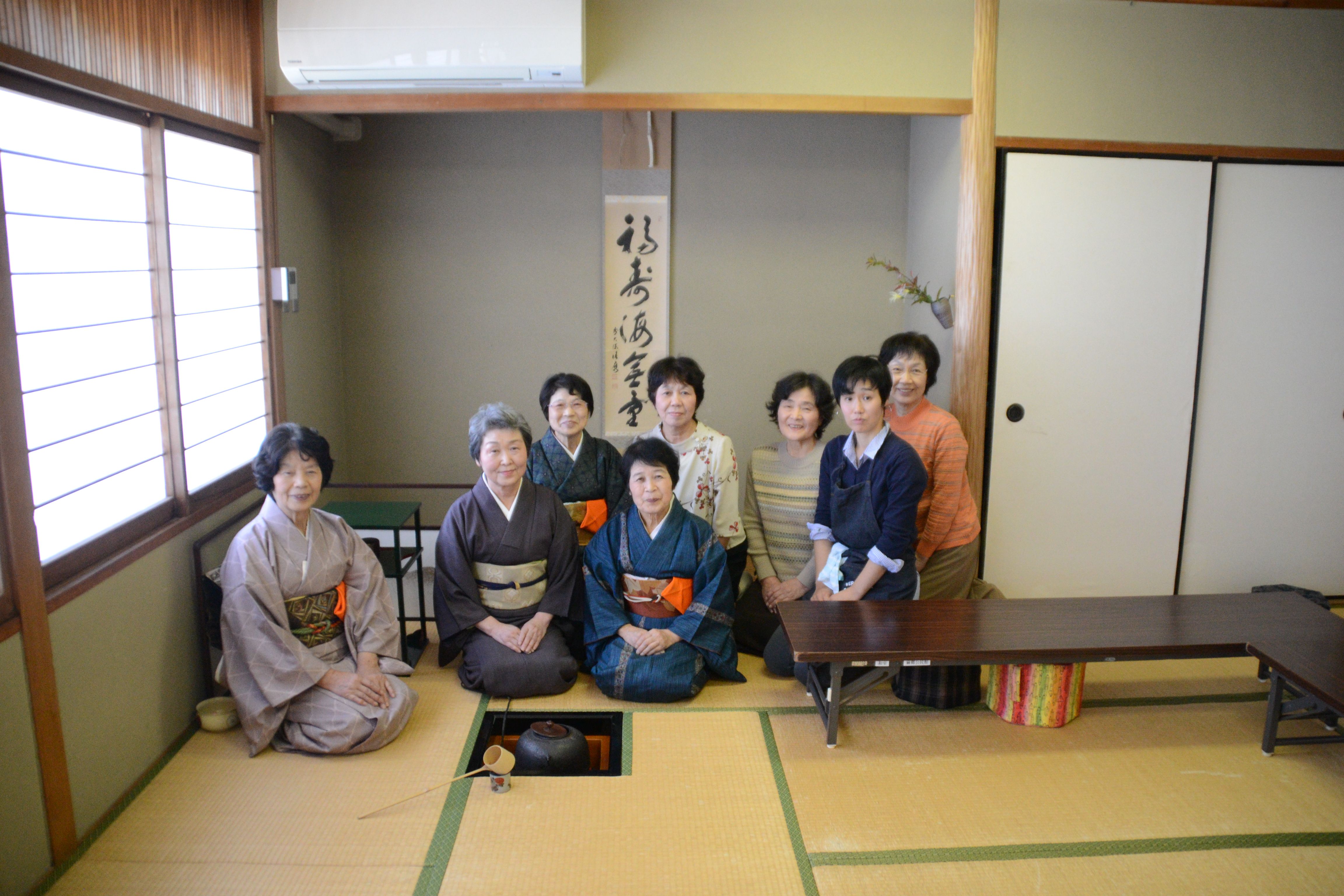 お茶を楽しむ会写真