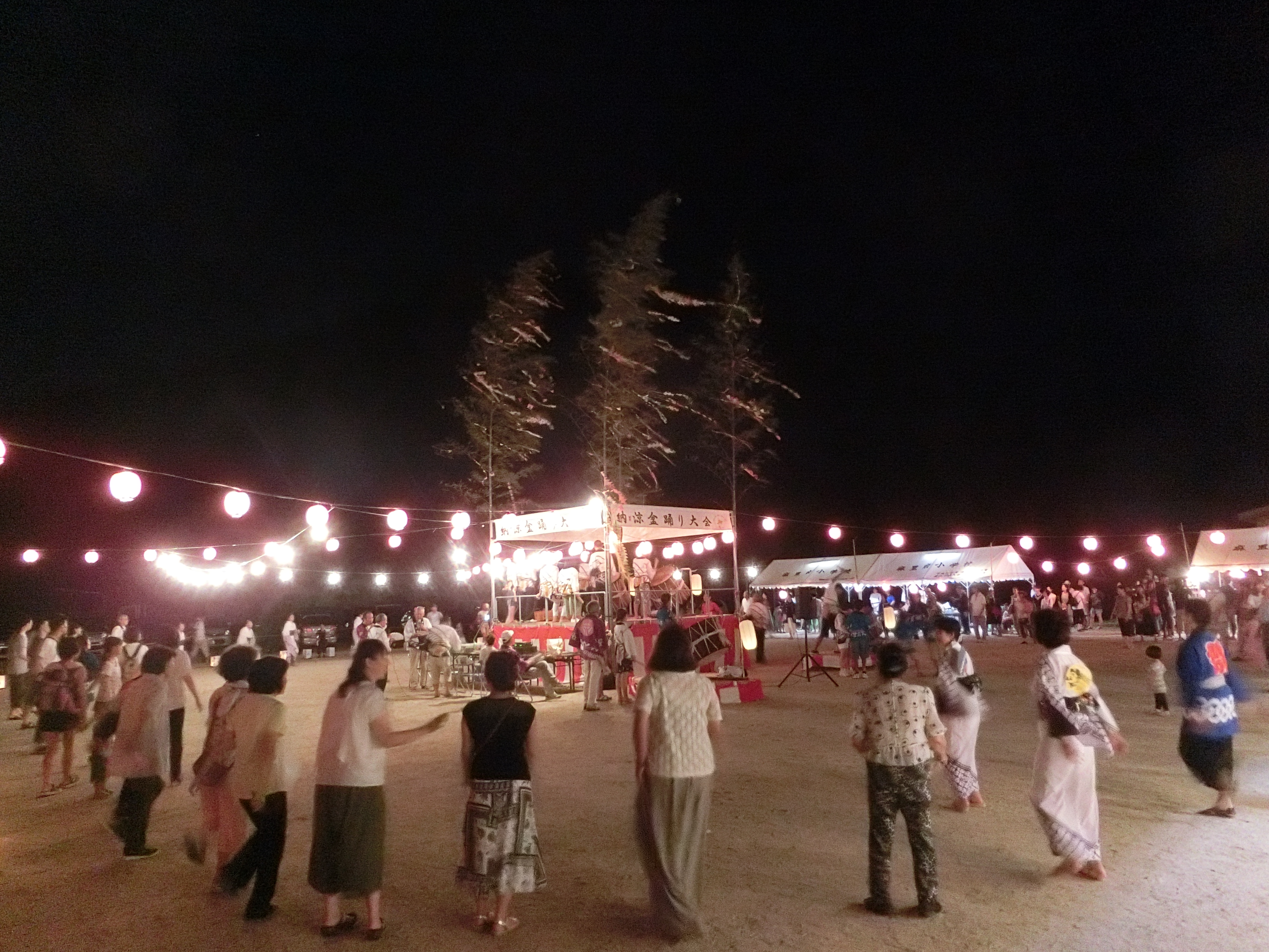 納涼盆踊り1