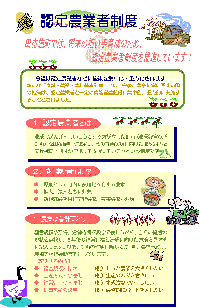 認定農業者制度の画像1