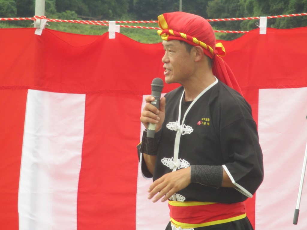 山口支部長　八石さん挨拶の画像