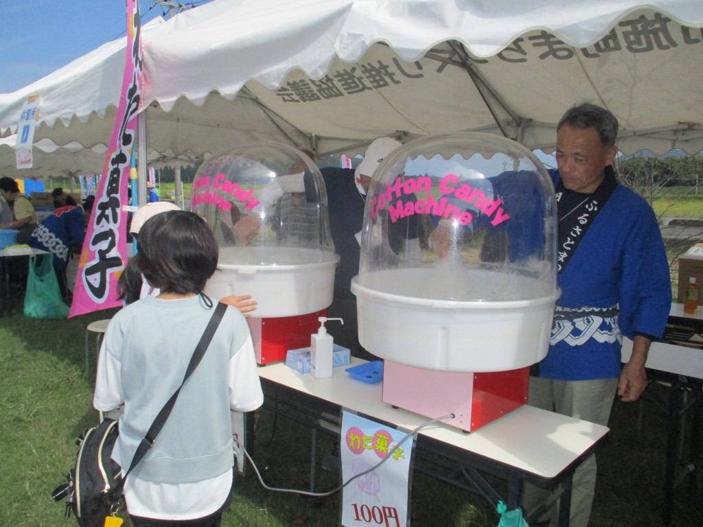 綿菓子の画像