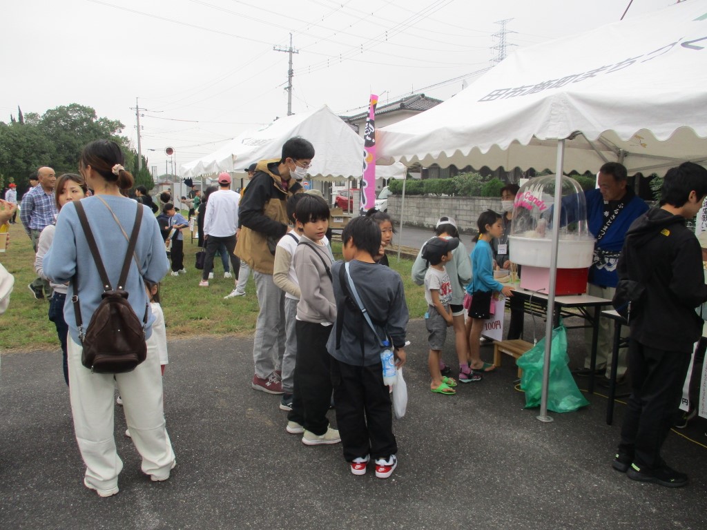 「綿菓子販売」の画像