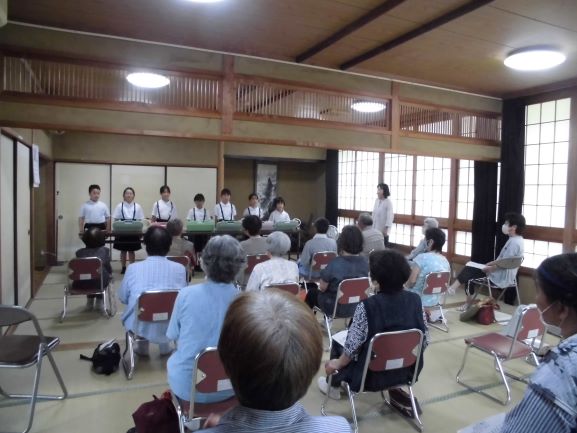 城南小5年生訪問の画像