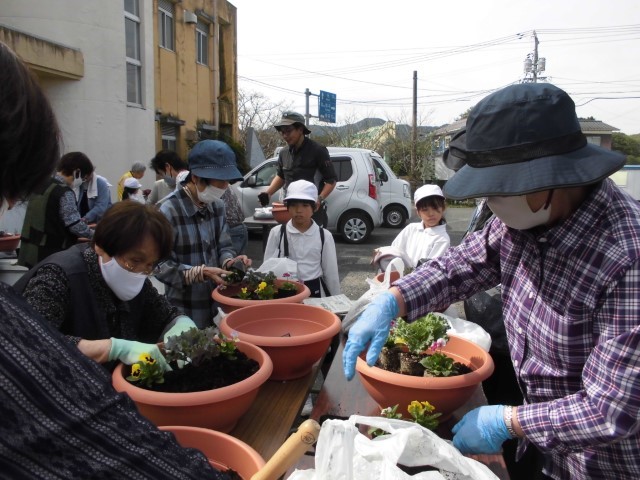 寄せ植え教室の画像3