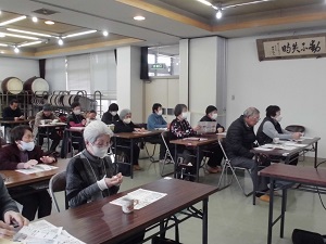 2月『認知症予防』の講話の画像