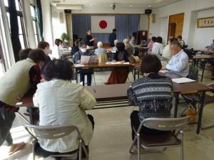 話し合いの様子