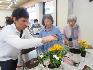 手直しの様子