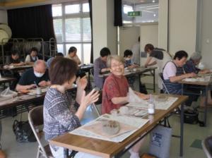 楽しんでいる様子