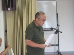 ​司会　吉見将之社会教育部長​の画像