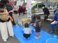 ヨーヨーつりとスパーボールすくい