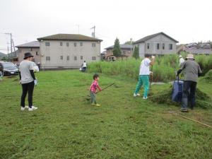 9月28日　草刈り