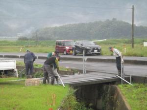 10月4日　コスモスまつり前日準備8