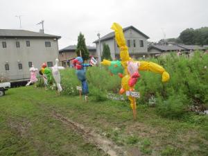 10月4日　コスモスまつり前日準備9