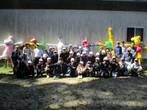 9月22日　かかし作り6